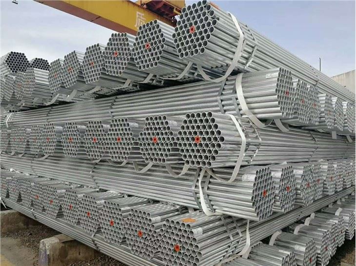 داربست 1.5 اینچی ERW Ms Steel Pipe And Tube 48.3mm-48.6mm EN39/BS1139