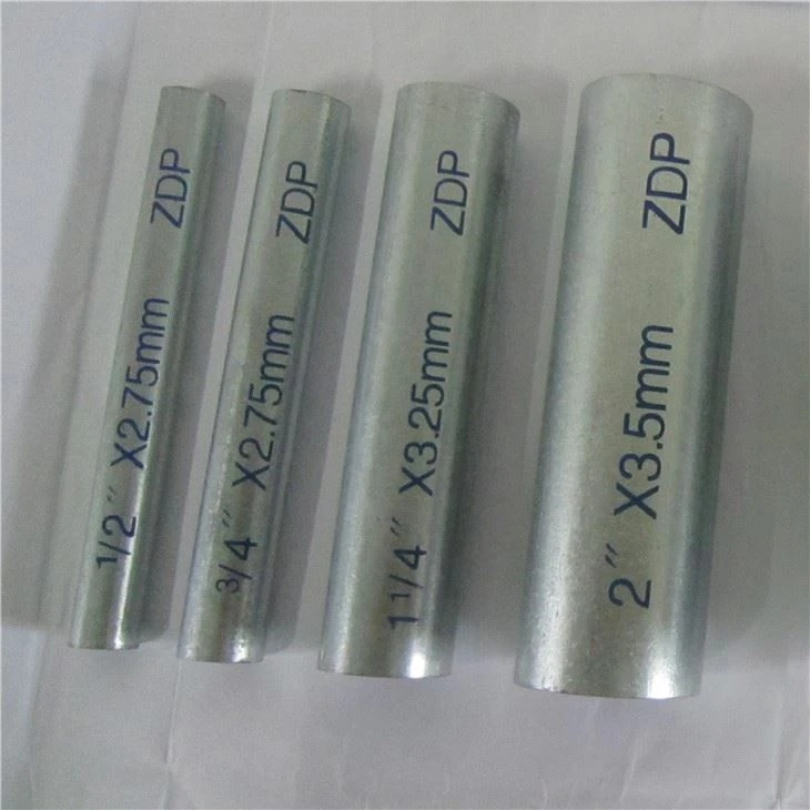 ASTM پوشش گالوانیزه گرم لوله گرد لوله فولادی گیجگاهی جوش داده شده قیمت برای سازه ساختمان